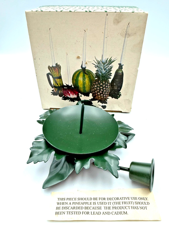 Carnevale Other - Carnevale Fruit Veggie Centerpiece Candleholder Pillar Base Christmas Colonial